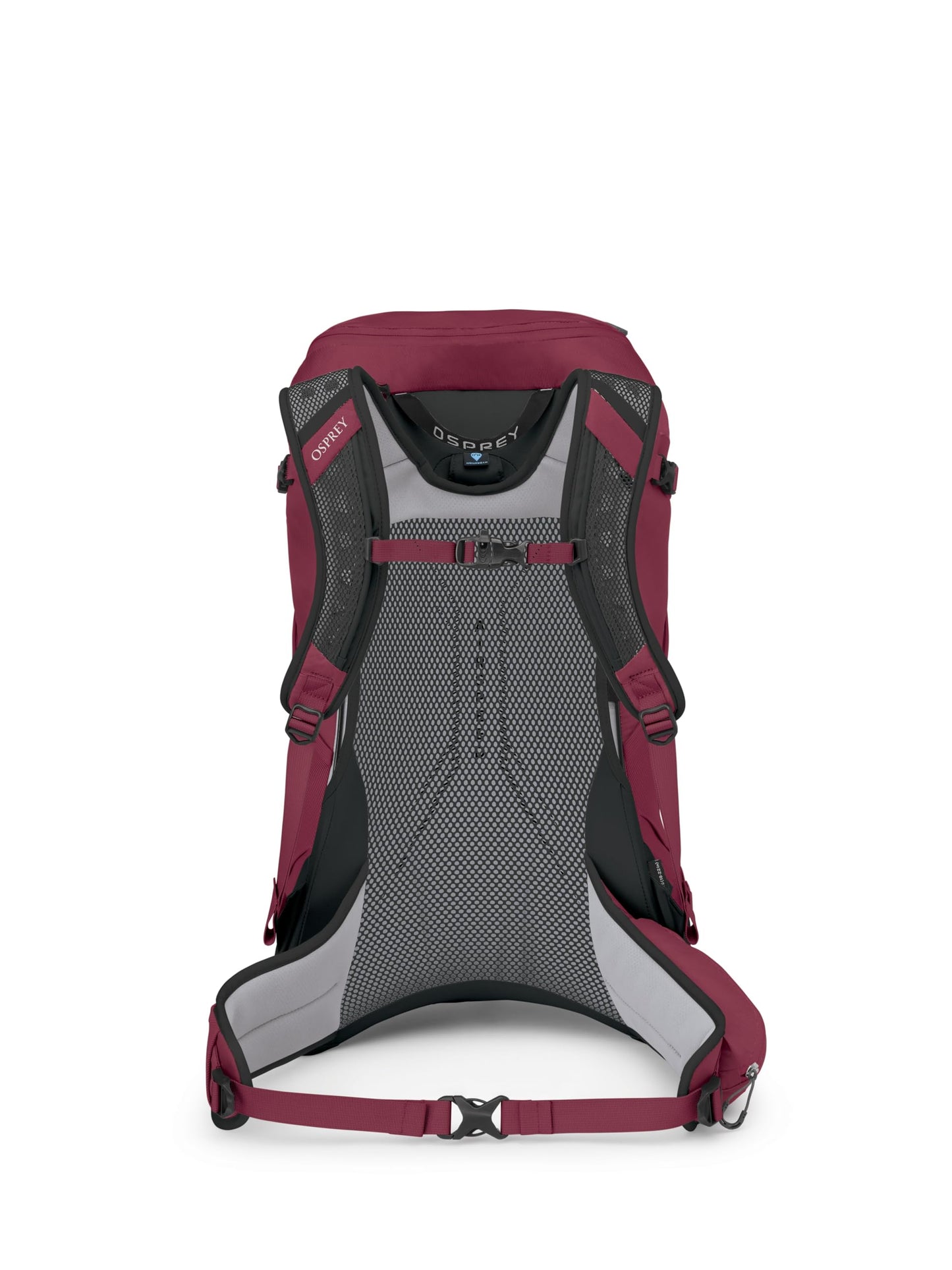 Osprey Hikelite 32L Lightweight Hiking Backpack - Durable Travel Daypack with Rain Cover for Men and Women, Chameleon/Black, S/M