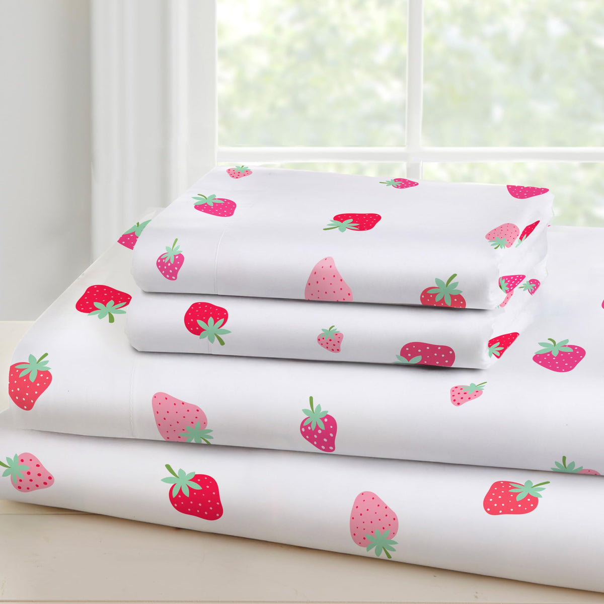 Wildkin 100% Cotton Full Sheet Set – Soft & Cozy Bed Sheets - Unicorn