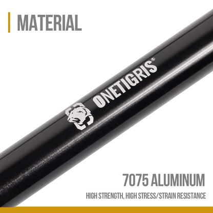 ONETIGRIS Lightweight Tent Poles (1.6m) + Bulwark Camping Tarp