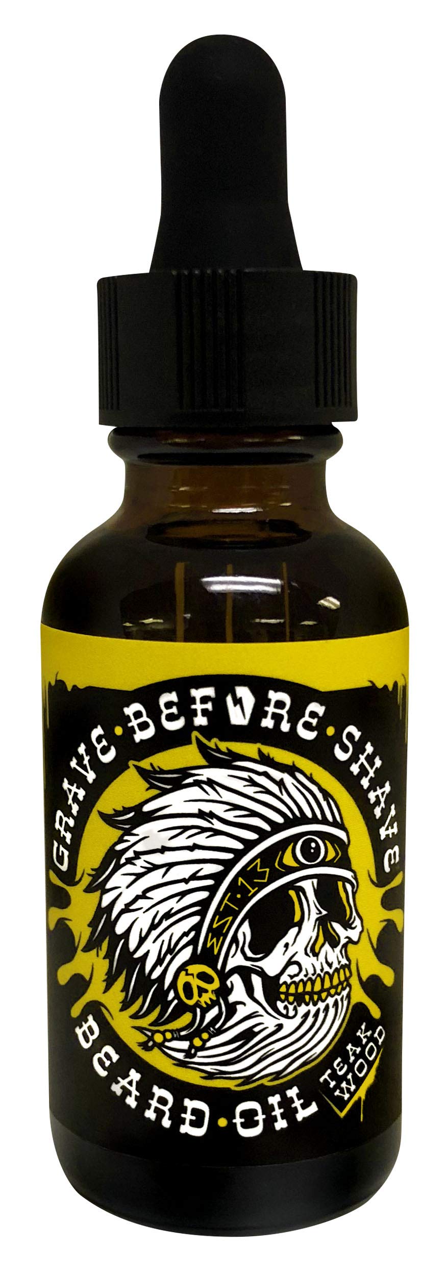 Grave Before Shave Beard Oil (Cigar Blend) 4 oz. Bottle