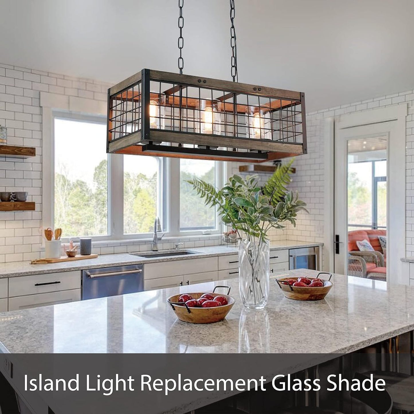 Aspen Creative 23655-60-4,Clear Wine Cup Glass Shade For Lighting Fixture.Size:4-3/4"D x 6-1/8"H,Center Hole:43mm. Set of 4.