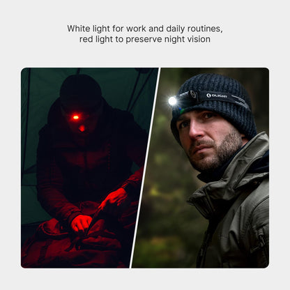 OLIGHT Perun 3 Mini Headlamp 1250 Lumens LED Head Flashlight Bundle with Perun 3 Mini Headlamp 920 Lumens LED Head Flashlight