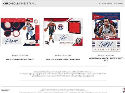 2019/20 Panini Chronicles NBA Basketball BLASTER box (40 cards)