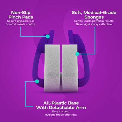 NasaClip Nosebleed Treatment for Adults Aged 14+ – Hands-Free Nasal Relief, Stop Nosebleeds Fast – ER Doctor Designed for Healthcare Pro, Sports & Home Use – 10 Individually Wrapped Reusable Devices