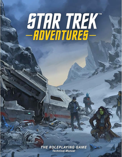 Modiphius Entertainment: Star Trek Adventures 2nd Edition Technical Manual - Roleplaying Game Supplemental Hardback Book Extensive Universe Details