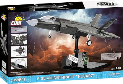 COBI Armed Forces F-35A Lightning II HUSARZ Building Set 605 Pieces