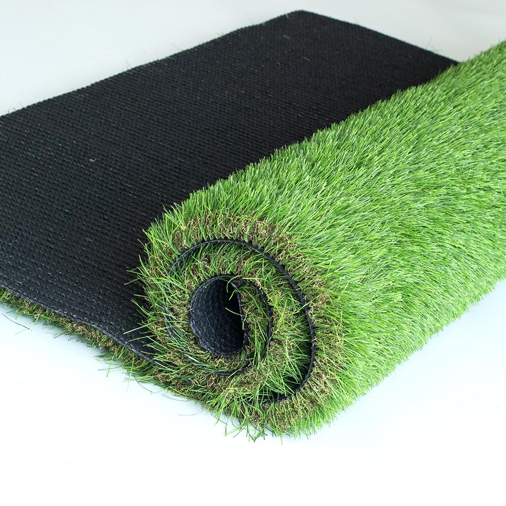 LITA Thick Artificial Grass Turf 7x15FT, 1.77 Inch Realistic Fake Grass Rug with Drainage, Customizable with Extra Large Size, Perfect for Indoor and Outdoor Use, Synthetic Grass Mat for Dogs