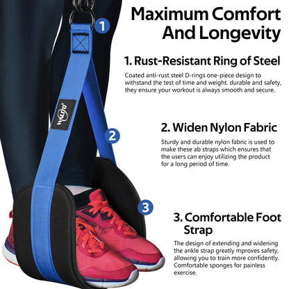 Pull Up Assistance Bands, Heavy Duty Resistance Bands for Pull Up Bar, Pull Up Assist Band with Feet Rest, Pull Up Assist Band Strength Training Workout Equipment, Height Adjustable