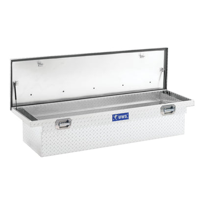 UWS EC10481 Pull Handle 69-Inch Heavy-Wall Aluminum Truck Tool Box with Low Profile, RigidCore Lid