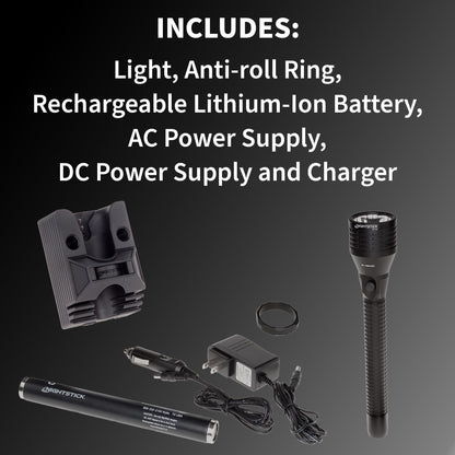 Nightstick NSR-9746XL Metal Multi-Function Full-Size Rechargeable Flashlight