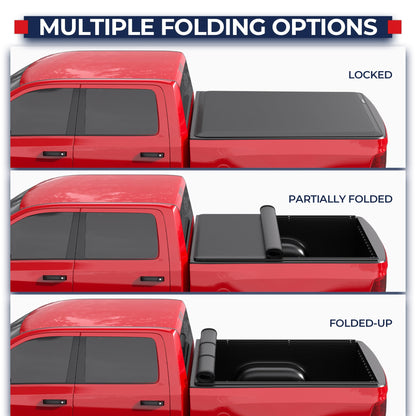 MOSTPLUS Roll-Up Soft Vinyl Truck Bed Tonneau Cover Compatible with 2002-2018 Dodge Ram 1500 2003-2023 Ram 2500 3500 No RamBox On Top (6.4/6.5 FT Feed Bed) Fleetside-Only fit 2019-2023 Classic