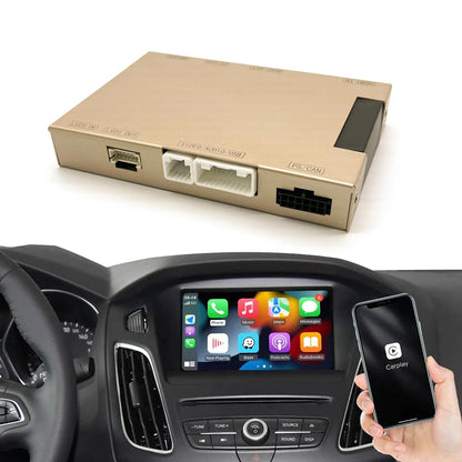 carultra Wireless Carplay Android Auto for Ford 2013-2015 Year with Sync2 System, Wireless Carplay Retrofit Kit Decoder, Support Navigation, Siri, Camera