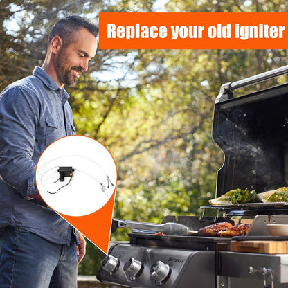 Uniflasy Grill Igniter Button - Compatible with Weber Spirit 210 & 310 Models (2013+) | Easy Installation