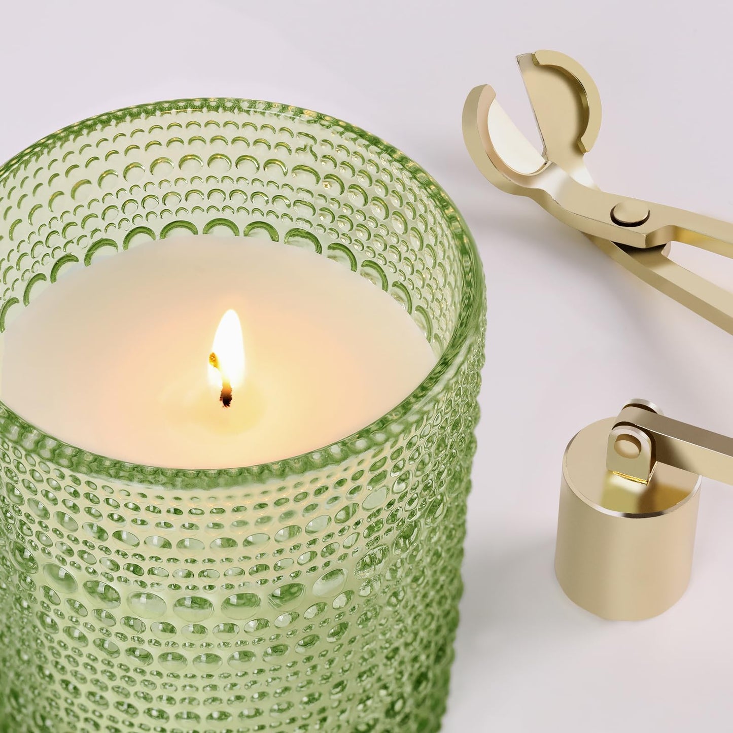 Eucalyptus & Sage Soy Scented Candles for Home- 6.3oz 42H Natural Soy Wax Aromatherapy Jar Candle with Strong Scent, Decorative Aesthetic Candles for Relax, Meditation, Bathroom, Luxury Gift for Women