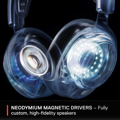SteelSeries Arctis Nova 7 Wireless Multi-Platform Gaming Headset — Neodymium Magnetic Drivers — 2.4GHz + Mixable Bluetooth — 38Hr USB-C Battery — ClearCast Gen2 AI Mic — PC, PS5, Switch, VR, Mobile