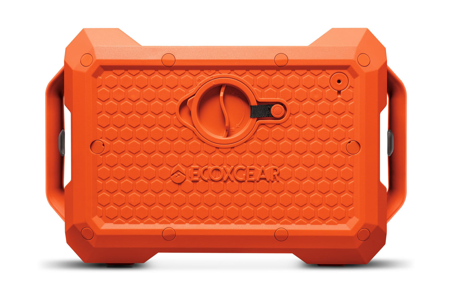 ECOXGEAR Defender: Outdoor Portable Bluetooth Speaker, 121dB Massive Sound, Waterproof and Drop Proof, with LED Party Lights, Pair up to 100, 25+ Hours Playtime (Blaze Orange)
