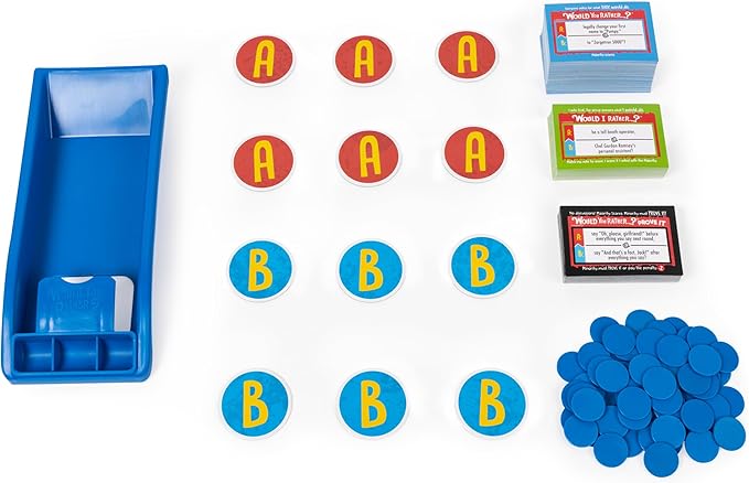 Spin Master Games Would You Rather…? Prove It Hilarious Family Game of Demented Dilemmas for Ages 8 and Up