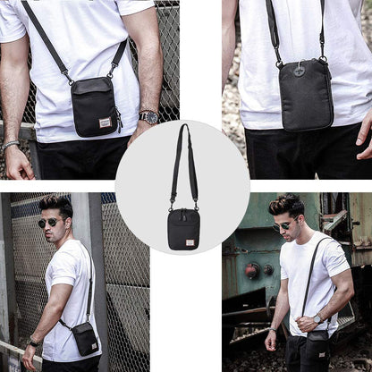 Mini Crossbody Bags Small Shoulder Satchel Bag Neck Pouch Bag for Men and Women