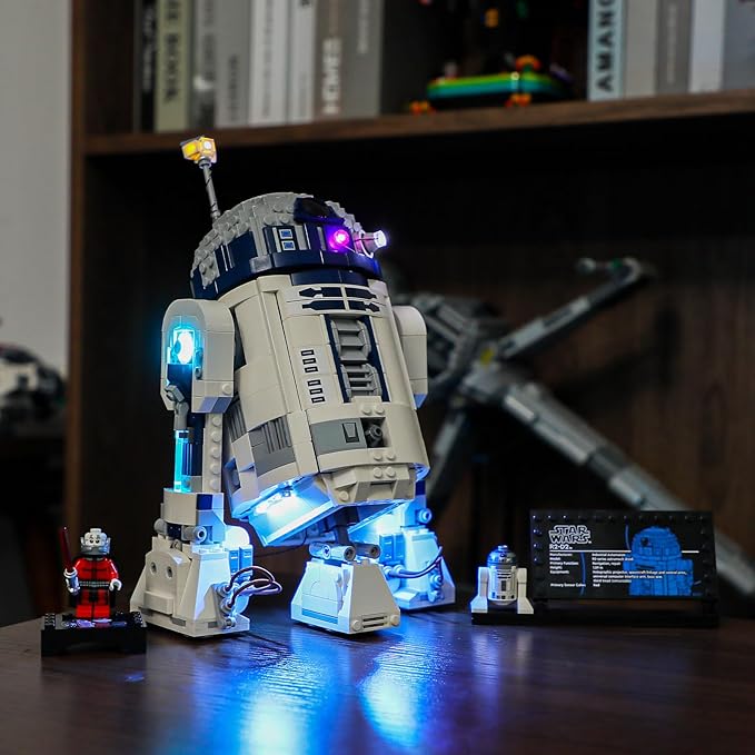 BRIKSMAX Light Kit for Lego-75379 R2-D2 - Compatible with Lego Star Wars Building Set- Not Include Lego Set