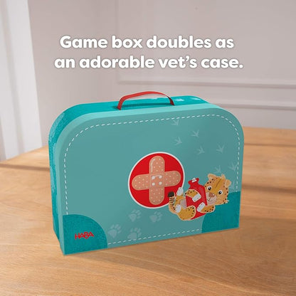 HABA My Very First Games - at The Vet Toddler Games &amp Veterinarian Playset for Kids Pretend Play Toys and Learning Toys for Toddlers 2-4 Years