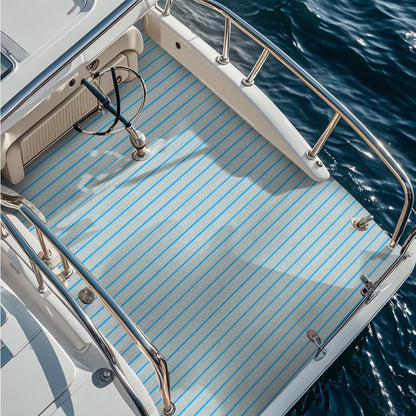 ICOOP Boat Flooring Sea Deck Non-Slip EVA Foam Boat Decking Marine Vinyl Flooring Seadek Waterproof Hydro Turf Marine Mats for Boats Pontoon 94.5"x47"/36"/24"/16", 47.2"x15.8"