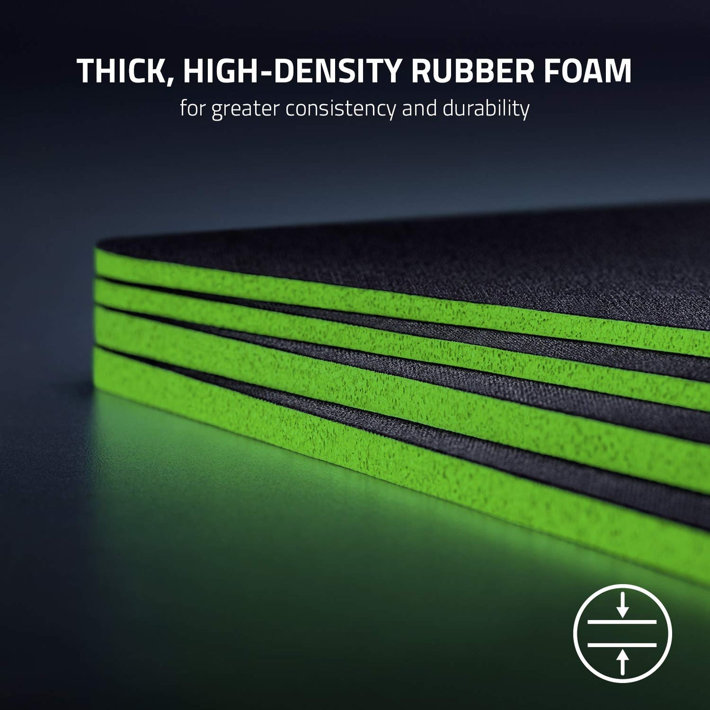 Razer Gigantus V2 Cloth Gaming Mouse Pad (XXL): Thick, High-Density Foam - Non-Slip Base - Classic Black