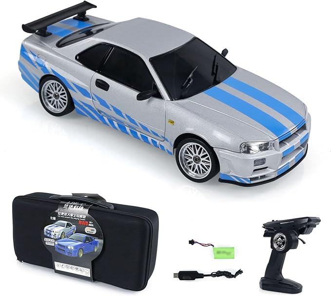 US in Stock 1/18 4X2 LDRC RC Racing Car RWD Remote Control Drift Vehicles Gyroscope LD1899 Light System Motor Servo ESC Hobby Grade Model for Birthday Gift