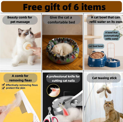 cat cage Indoor with Litter Box, Complimentary Bed, Bowl,Cleaning Three piece Set,cat Enclosure, Kennel,Pet Cage, Cat House with Wheels(28″(L) x18.1″(W) x32.3″(H)