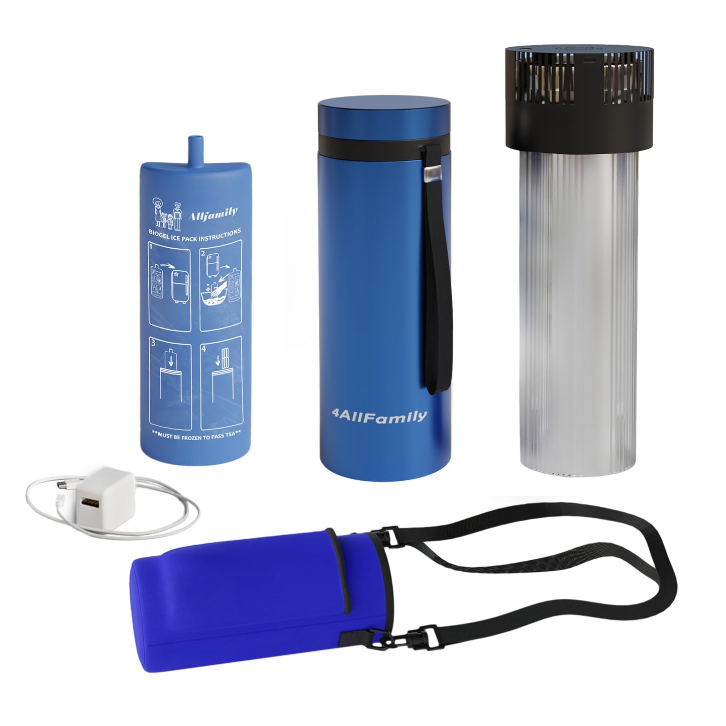 4ALLFAMILY VOYAGER XL BLUE BIG NOMAD BLUE