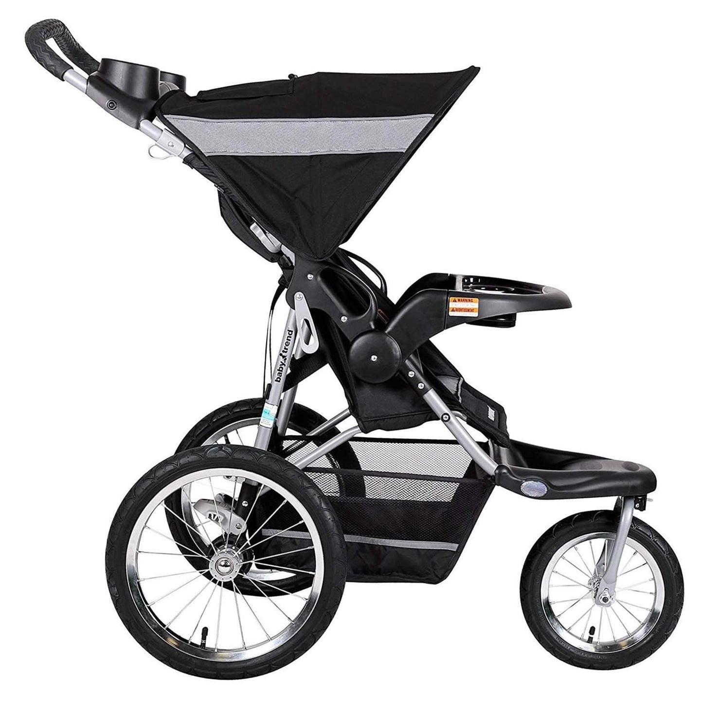 Baby Trend Expedition® Jogger Travel System with EZ Flex-Loc® Infant Car Seat, Millenium White