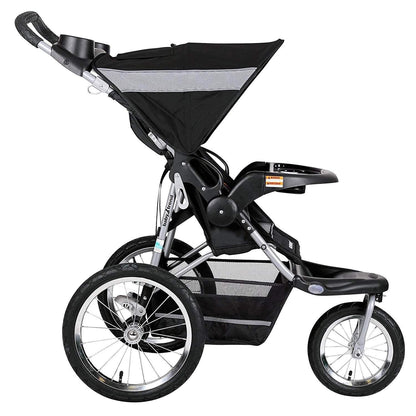 Baby Trend Expedition® Jogger Travel System with EZ Flex-Loc® Infant Car Seat, Millenium White