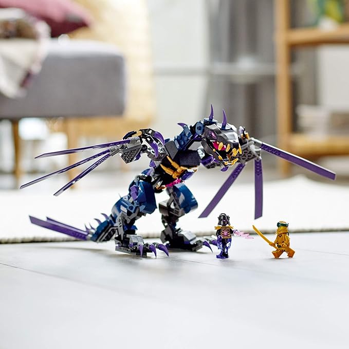 LEGO NINJAGO Legacy Overlord Dragon 71742 Ninja Playset Building Kit Featuring Posable Dragon Toy New 2021 (372 Pieces)