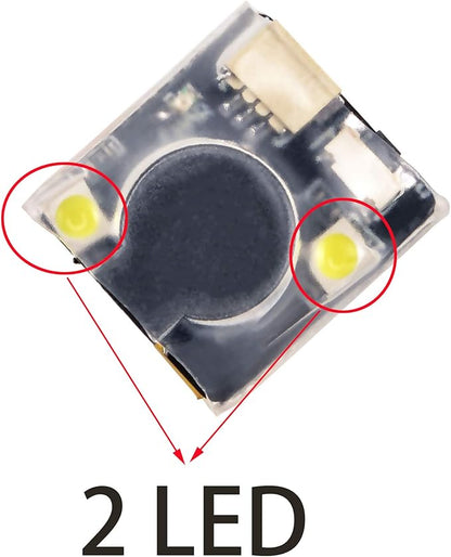 FPV Finder Buzzer 110dB Super Loud Alarm RC Signal Loss Tracker Dual LED Lights for FPV Racing RC Drone Airplane