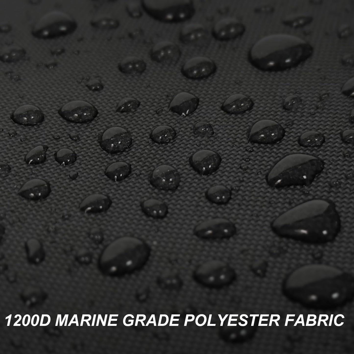 Boat Cover 24-26 ft, Waterproof 1200D Heavy Duty Boat Cover, PU Marine Grade Polyester Boat Covers 24-26 ft, Fits Bass, V-Hull, Tri-Hull, Runabout, Jon, Fishing, Trailerable, Beam Width 135 inch