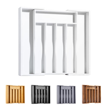 Kitchen Silverware Drawer Organizer and Storage Cabinet Utensil Rack Bathroom Counter Vanity Extra Large Big Cooking Drawer Organizers Countertop Pantry Storage Cabinet Best Kitchen Must Haves 2025