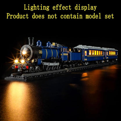 LED Light Kit Compatible with Lego The Orient Express Train - Lighting Set for Ideas 21344 (Model Set Not Included)