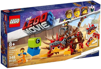 LEGO The Movie 2 Ultrakatty &amp Warrior Lucy 70827 Action Creative Building Kit for Kids (348 Pieces)