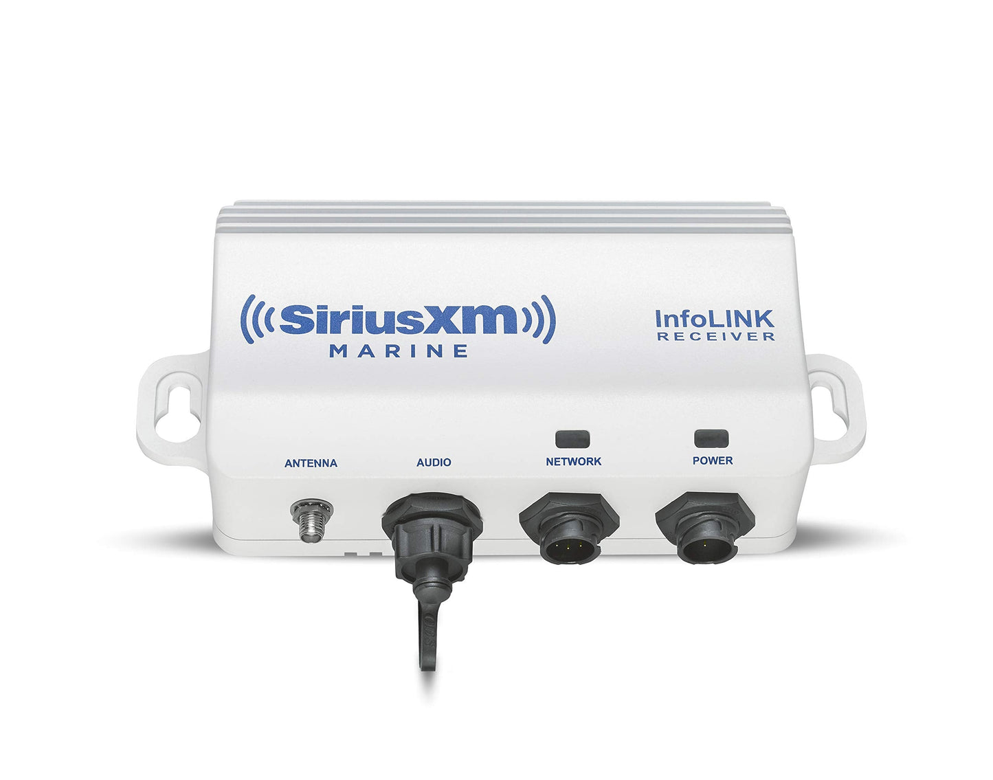 Simrad WM-4 SiriusXM Marine Satellite Weather/Audio Receiver with Shakespeare SRA-50 Antenna