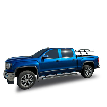 Black Horse Spike Stationary Cargo Platform System Compatible with 2005-2024 GMC Sierra 1500/2500 HD/3500 HD, Chevy Silverado 1500/2500 HD/3500 HD, Ford F-150/F-550, Ram 1500/3500,Tundra,Titan.