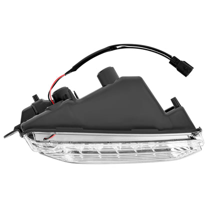 HECASA Daytime Running Light Right for 2016-2017 Infiniti QX50, LED, Clear Lens, Model MO-3462