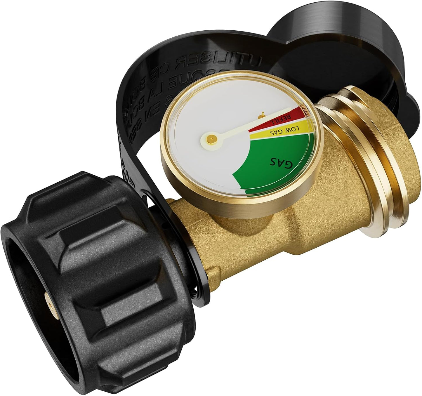 Propane Tank Gauge by [Brand Name] - Universal Level Indicator for 5-20LB Tanks | Ideal for RVs, Grills, Camping Stoves