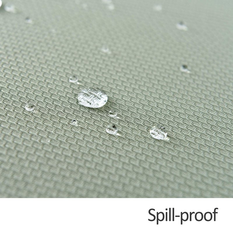 maxmill Jacquard Square Tablecloth Stain Resistant Spillproof Wrinkle Free Washable Soft Table Cloth, Decorative Fabric Table Cover for Dining Room, Indoor and Outdoor Use, 52 x 52 Inch Sage Green