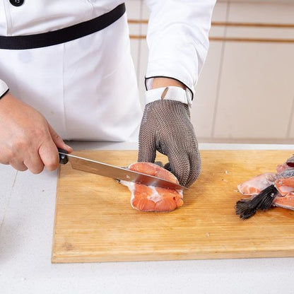 Dowellife Cut Resistant Chainmail Glove - Food Grade Stainless Steel for Butchers & Chefs | X-Small