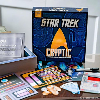 Funko Star Trek Cryptic - A Puzzles and Pathways Adventure for 1 or More Players Ages 10 and Up