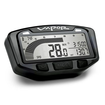 Trail Tech 752-114 Vapor Digital Speedometer Tachometer Gauge Kit, 2000-2019 Polaris Sportsman Ranger RZR ACE