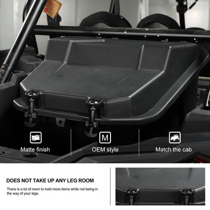 KIWI MASTER Rear Cargo Box for 2014-2023 Polaris RZR XP 1000 900 Turbo, 2020-2026 RZR Trail/S Accessories Replace OEM # 2881193 Waterproof 69 QT Bed Storage Bin