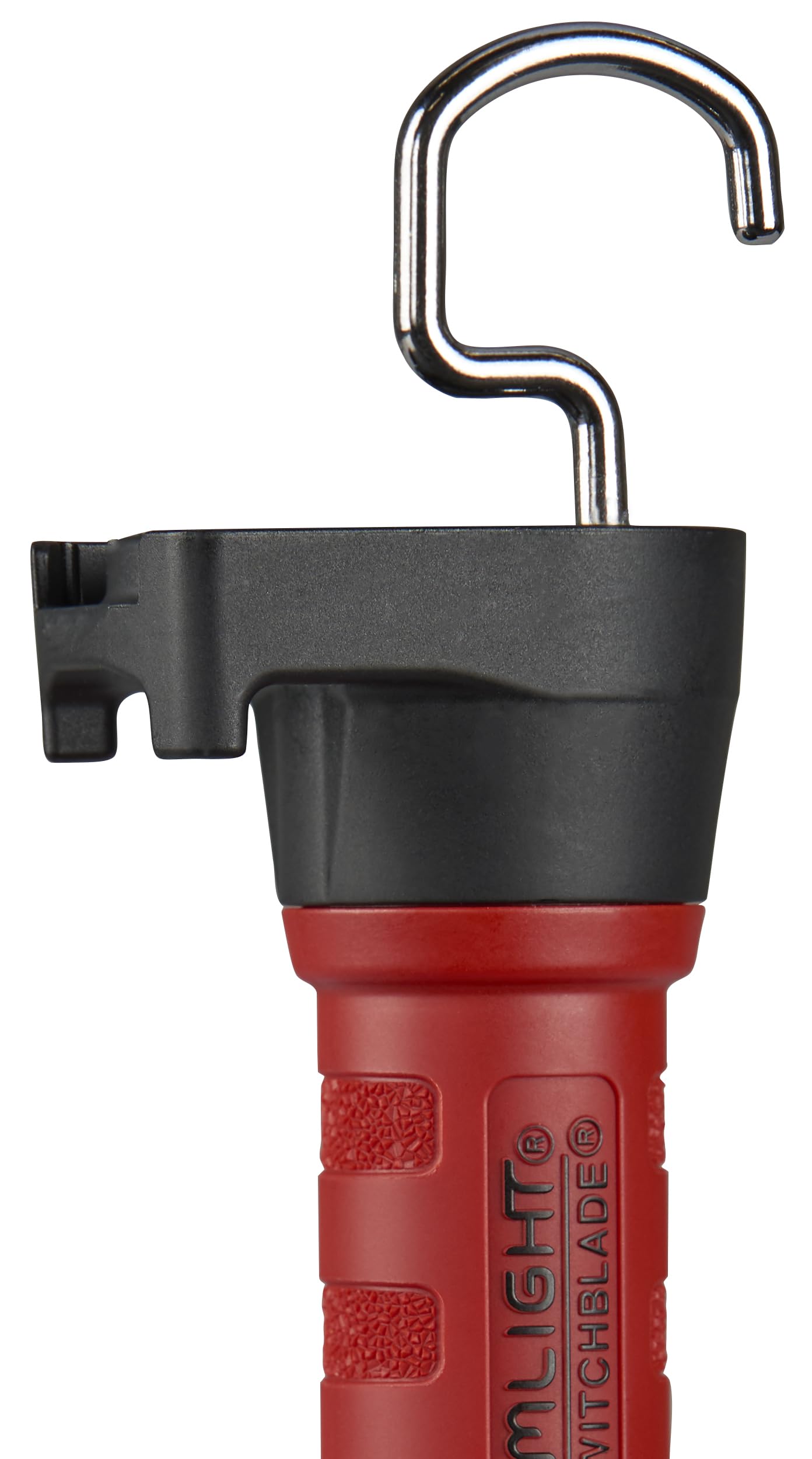 Streamlight 74854 Strion Switchblade 500-Lumen Rechargeable Compact Multi-Function LED Work Light with Color-Rite Technology and AC Piggyback Charger, Red