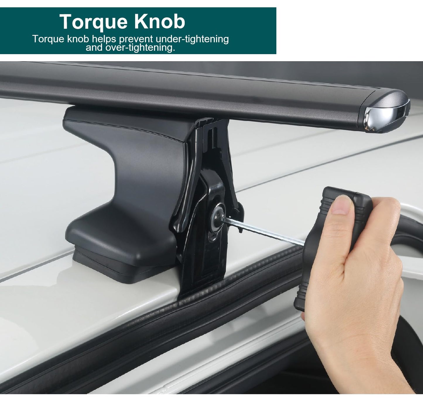 INNO XS250 Aero Low Profile Base Stays for Smooth Roof THROUGH (Set of 4) , Black , 2 7/8 in (73 mm)