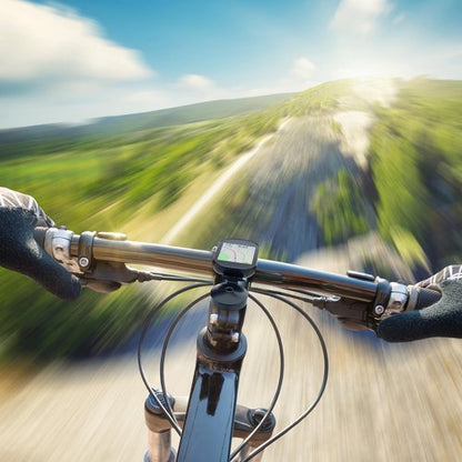 Garmin Aluminum Alloy Cycling Computer Mount - Road/Mountain Bike Compatible with Garmin Edge, Wahoo, Bryton, Cateye GPS Computers - Elevated Version