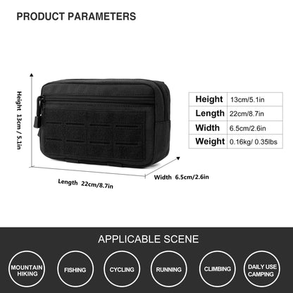 Mardingtop 70L Internal Frame Backpack with Molle Tactical Admin Pouch Utility EDC Tool Pouch